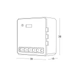 Модуль двухканальный LeDron QS-ZigbeeSEC02 от ImperiumLoft