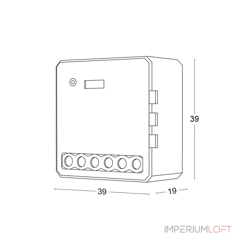 Модуль двухканальный LeDron QS-ZigbeeSEC02 от ImperiumLoft Модуль двухканальный LeDron QS-ZigbeeSEC02 от ImperiumLoft