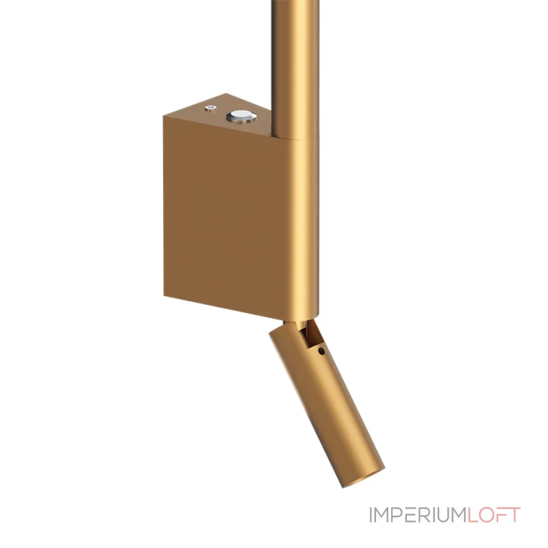 Настенный светодиодный светильник LeDron SPIN Y9133 Gold от ImperiumLoft