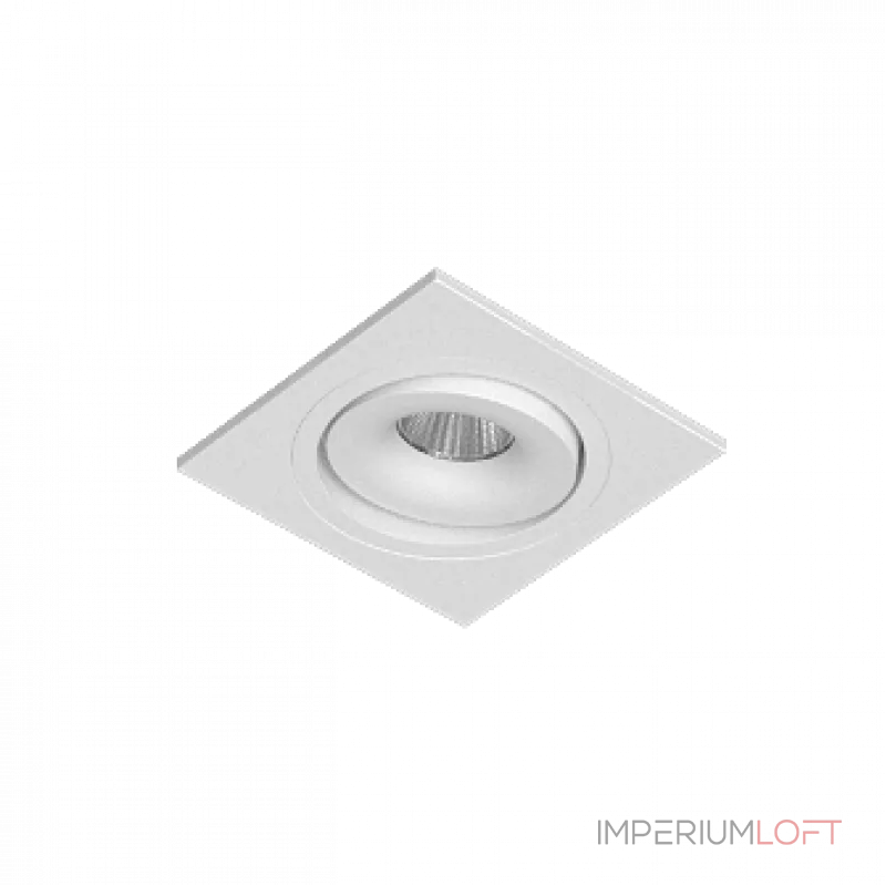 Встраиваемый поворотный светодиодный светильник LeDron MJ1006 MJ1006 SQ White от ImperiumLoft