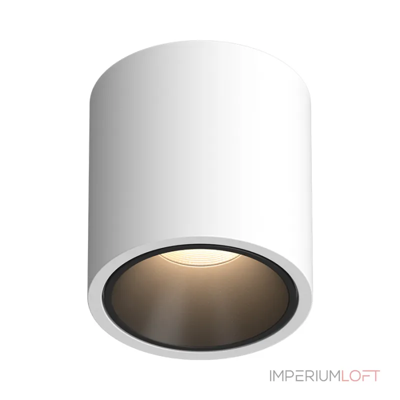 Потолочный светодиодный светильник LeDron RINBOK RINBOK White-Black TRIAC 4000K от ImperiumLoft