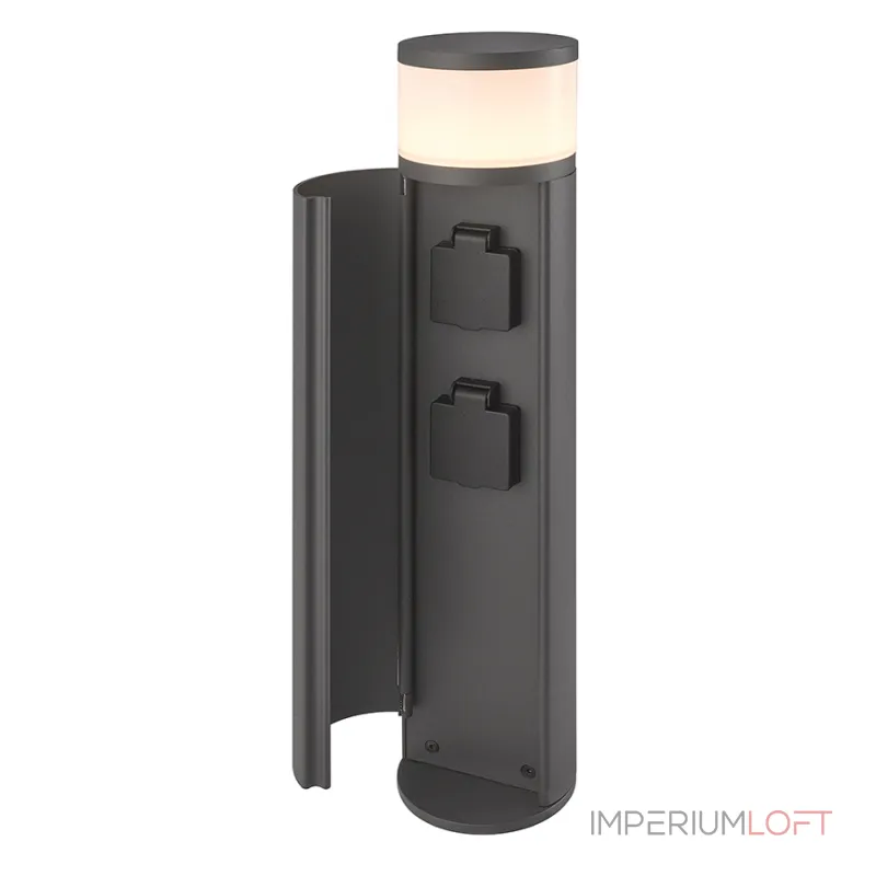 Уличная розетка со светодиодной подстветкой LeDron H3113-LED от ImperiumLoft