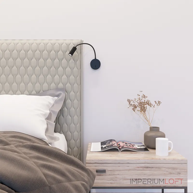 Настенный светодиодный светильник LeDron READING S30 GN READING White от ImperiumLoft Настенный светодиодный светильник LeDron READING S30 GN READING White от ImperiumLoft