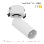 Встраиваемый поворотный светодиодный светильник LeDron SAGITONY SAGITONY R BASIC S40 W от ImperiumLoft