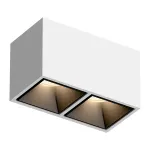 Потолочный светильник Ledron KUBING 2 White-Black 4000K от ImperiumLoft