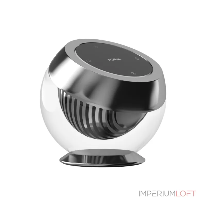 Кнопка на стеклянном держателе Crystal Smart Knob Silver от ImperiumLoft Кнопка на стеклянном держателе Crystal Smart Knob Silver от ImperiumLoft