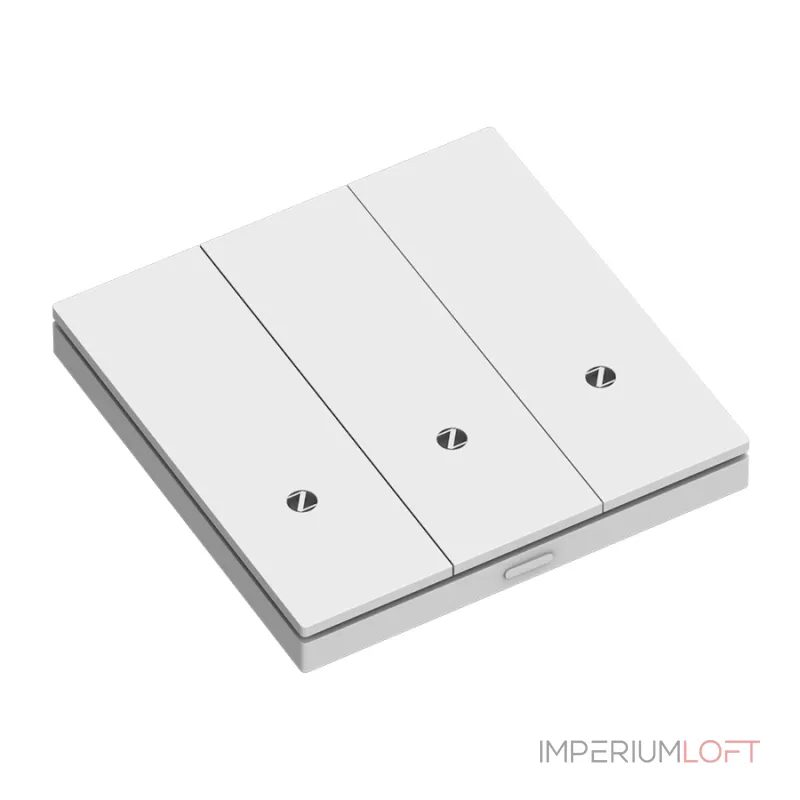 Выключатель трехклавишный LeDron Zigbee XZ-ACK103 White от ImperiumLoft Выключатель трехклавишный LeDron Zigbee XZ-ACK103 White от ImperiumLoft