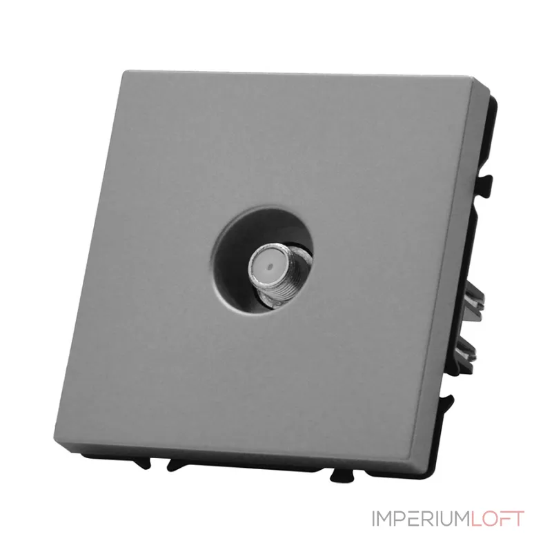 Телевизионная розетка LeDron Satellite Socket Light Grey от ImperiumLoft