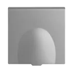 Розетка одинарная с заземлением с крышкой с защитными шторками LeDron EU Socket with Waterproof Cover Light Grey от ImperiumLoft