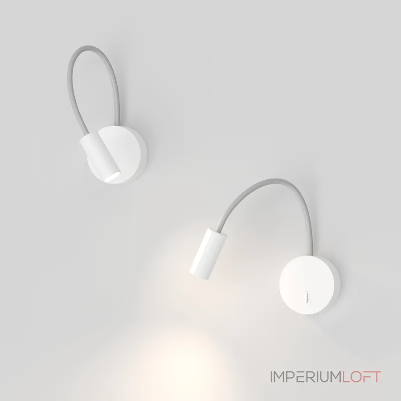 Настенный светодиодный светильник LeDron READING S30 GN READING White от ImperiumLoft Настенный светодиодный светильник LeDron READING S30 GN READING White от ImperiumLoft
