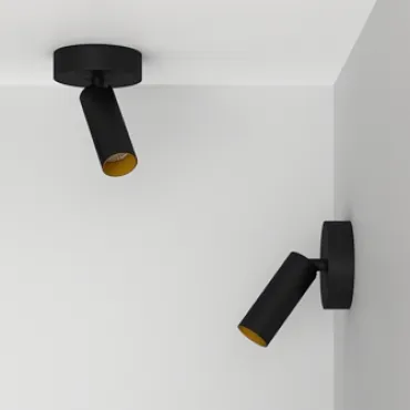 Потолочный поворотный светодиодный светильник LeDron SAGITONY SAGITONY R1 S40 Dim B-Gl