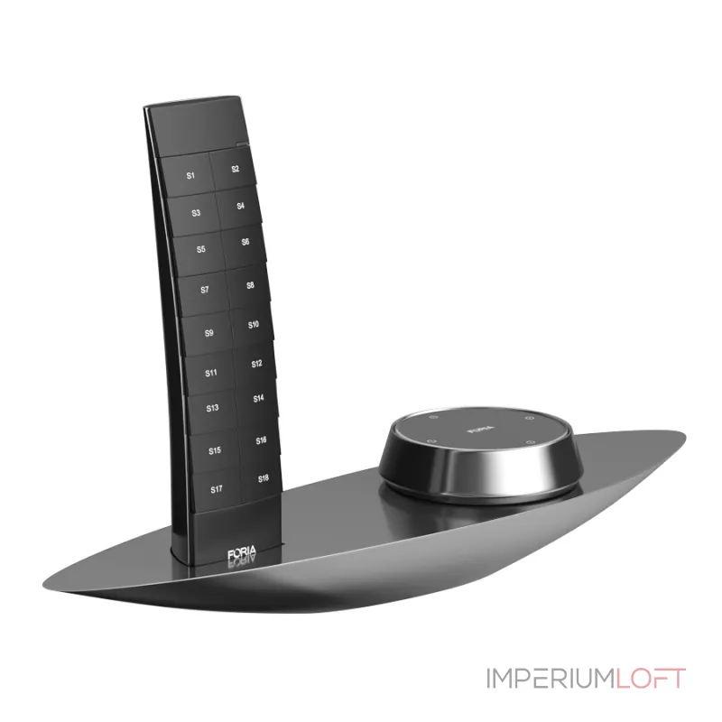 Пульт и кнопка на настольном держателе LeDron Table set Silver F00YK04-22-1 Silver от ImperiumLoft Пульт и кнопка на настольном держателе LeDron Table set Silver F00YK04-22-1 Silver от ImperiumLoft