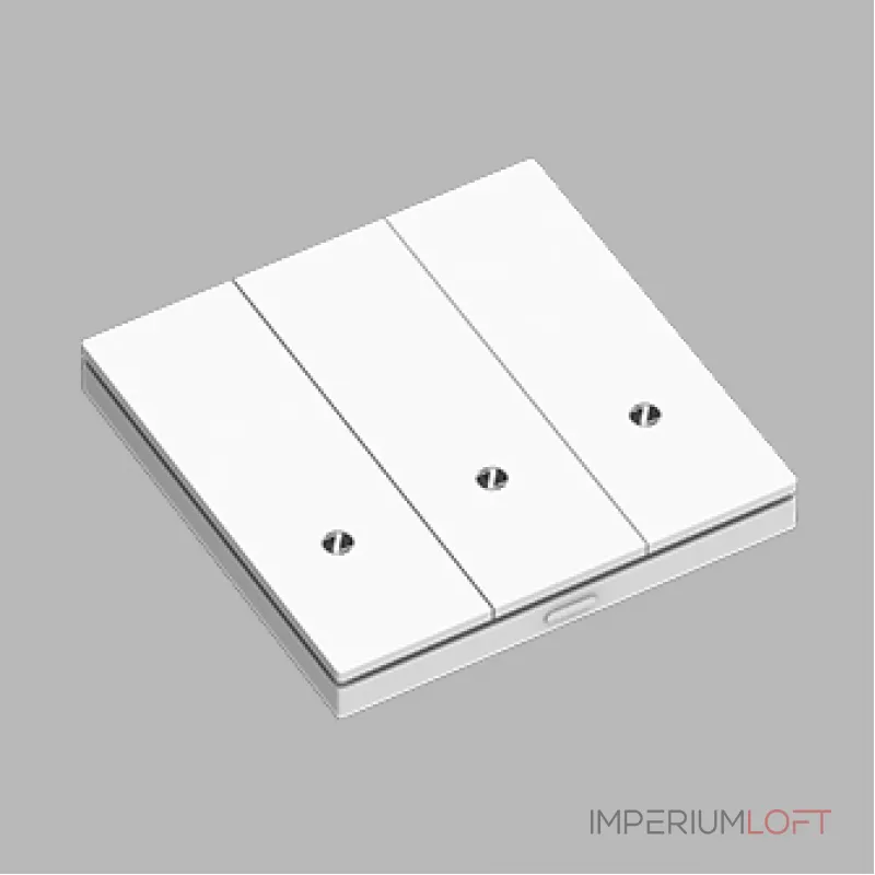 Выключатель трехклавишный LeDron Zigbee XZ-ACK103 White от ImperiumLoft Выключатель трехклавишный LeDron Zigbee XZ-ACK103 White от ImperiumLoft