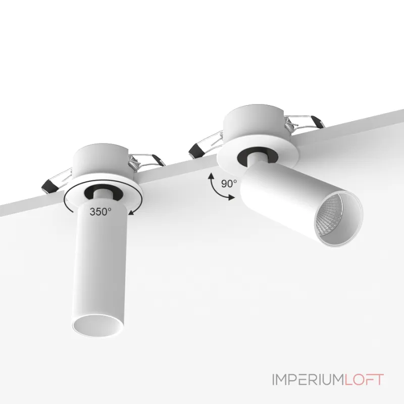 Встраиваемый поворотный светодиодный светильник LeDron SAGITONY SAGITONY R BASIC S40 W от ImperiumLoft Встраиваемый поворотный светодиодный светильник LeDron SAGITONY SAGITONY R BASIC S40 W от ImperiumLoft