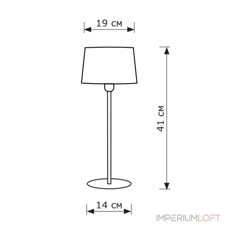 Настольная лампа LightHall Bella LH012019 Настольная лампа LightHall Bella LH012019