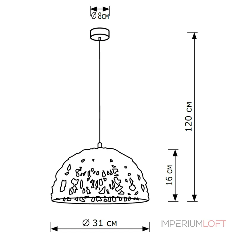 Подвесной светильник LightHall Lace LH032097 Подвесной светильник LightHall Lace LH032097
