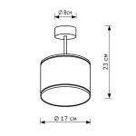 Потолочный светильник LightHall Blaze LH012072