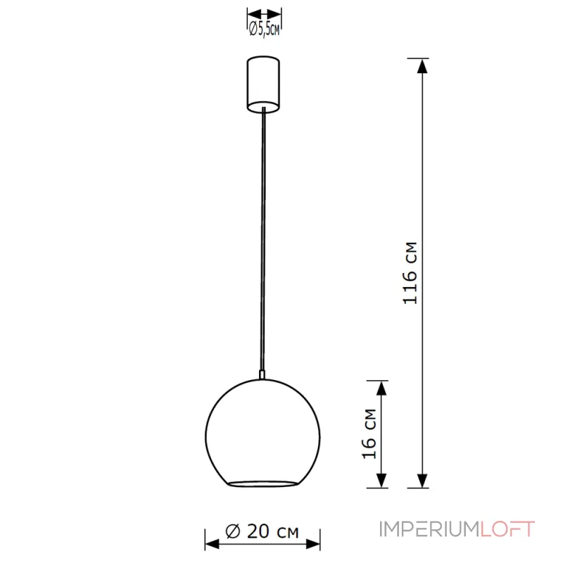 Подвесной светильник LightHall Aura 20 LH032042 Подвесной светильник LightHall Aura 20 LH032042