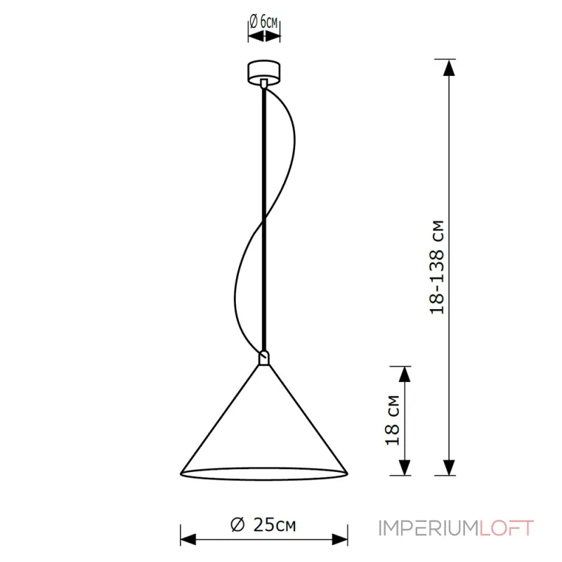 Подвесной светильник LightHall Robin LH032058 Подвесной светильник LightHall Robin LH032058
