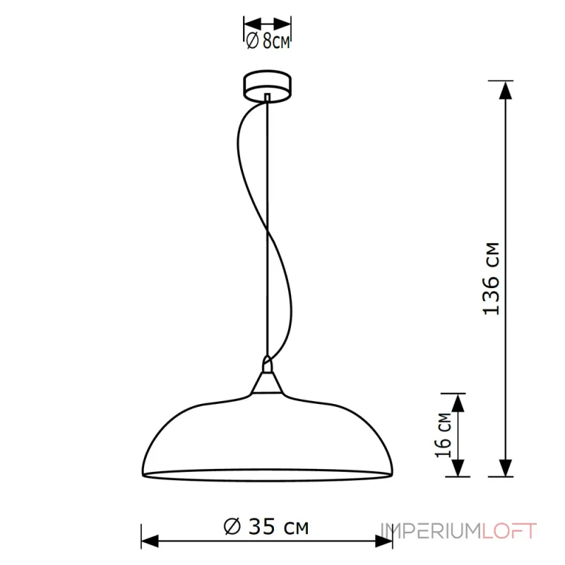 Подвесной светильник LightHall Raylin LH032069 Подвесной светильник LightHall Raylin LH032069