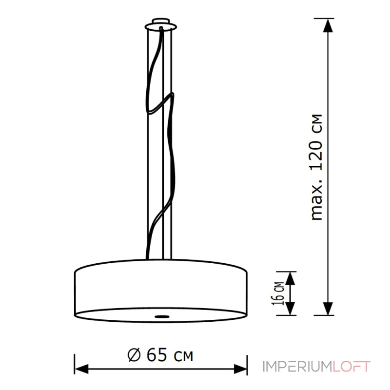 Подвесной светильник LightHall Viviana 65 LH022023