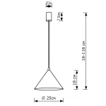 Подвесной светильник LightHall Vizor LH032061