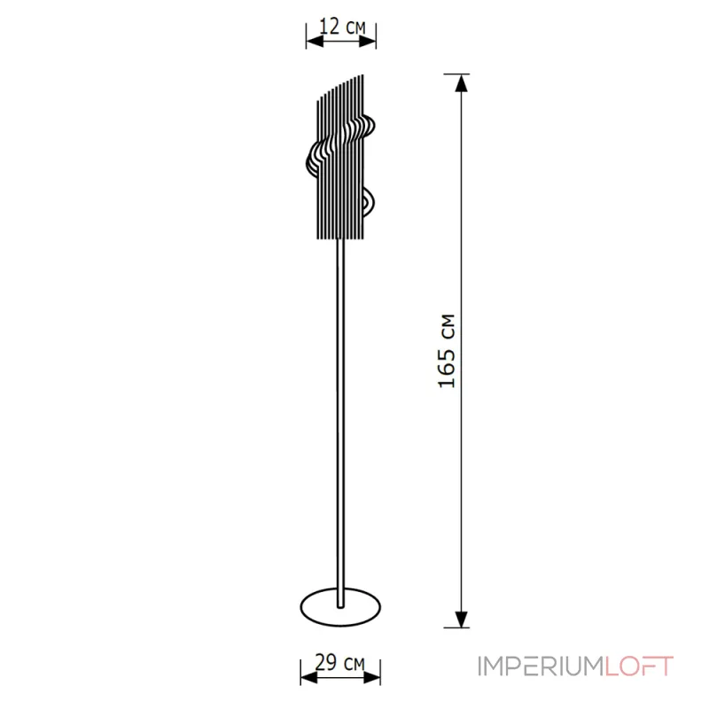 Торшер LightHall Eden LH012008 Торшер LightHall Eden LH012008