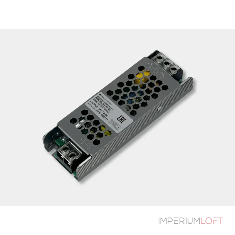 Блок питания SWG Standard 24 В, 60 Вт, IP20, ST-60-24 от ImperiumLoft