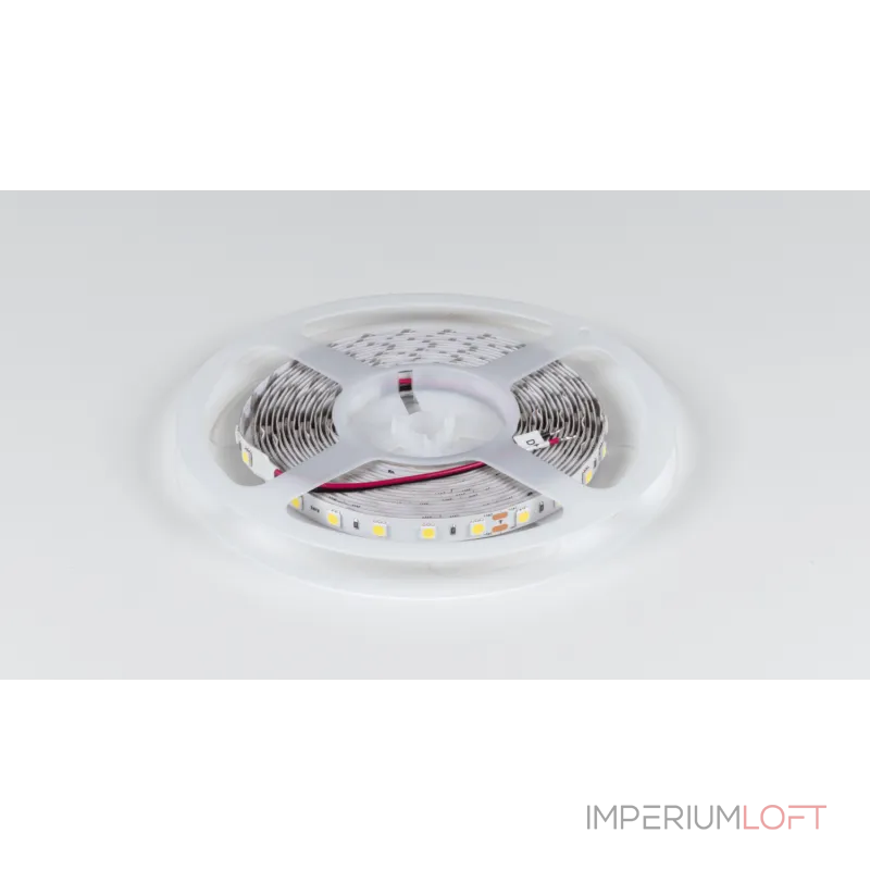 Светодиодная лента LUX, 5050, 60 LED/м, 14,4 Вт/м, 24В, IP33, Холодный белый (6000K), DSG560-24-W-33 от NovaLamp