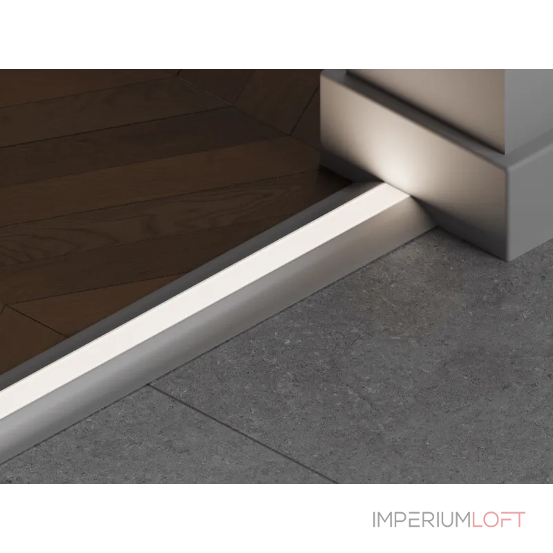 Профиль алюминиевый SWG, для пола, ARC-608FL от ImperiumLoft Профиль алюминиевый SWG, для пола, ARC-608FL от ImperiumLoft