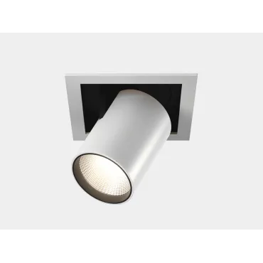 Светильник светодиодный встраиваемый поворотно-выдвижной серия SPL Ч/Б 12Вт IP20 3000К SPL-SQ1-12-WW