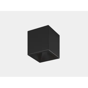 Светильник светодиодный потолочный накладной  серия DL-SPL Чёрный 18Вт IP20 3000К SPL-CB-18-BL-WW