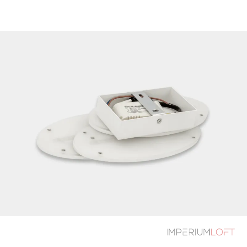 Светильник настенный GW O-SHADE белый, GW-6809R-12-WH-WW от NovaLamp Светильник настенный GW O-SHADE белый, GW-6809R-12-WH-WW от NovaLamp