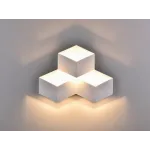 Светильник настенный GW PALMIRA белый, 9 Вт, 3000K, GW-1101-3-9-WH-WW от NovaLamp