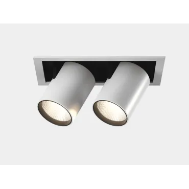 Светильник светодиодный встраиваемый поворотно-выдвижной серия SPL Ч/Б 25Вт IP20 3000К SPL-SQ2-25-WW