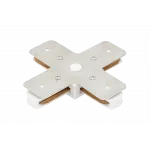 X-Коннектор для однофазных трековых систем, белый,CN2-WH-X от NovaLamp