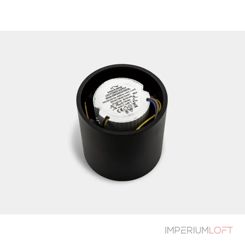 Светильник светодиодный потолочный накладной , серия GW, Черный, 30Вт, IP20, Тёплый белый (3000К), GW-8701-30-BL-WW от NovaLamp