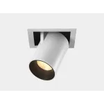 Светильник светодиодный потолочный встраиваемый поворотно-выдвижной, серия SPL, Ч/Б, 12Вт, IP20, Нейтральный белый (4000К), SPL-SQ1-12-NW от NovaLamp