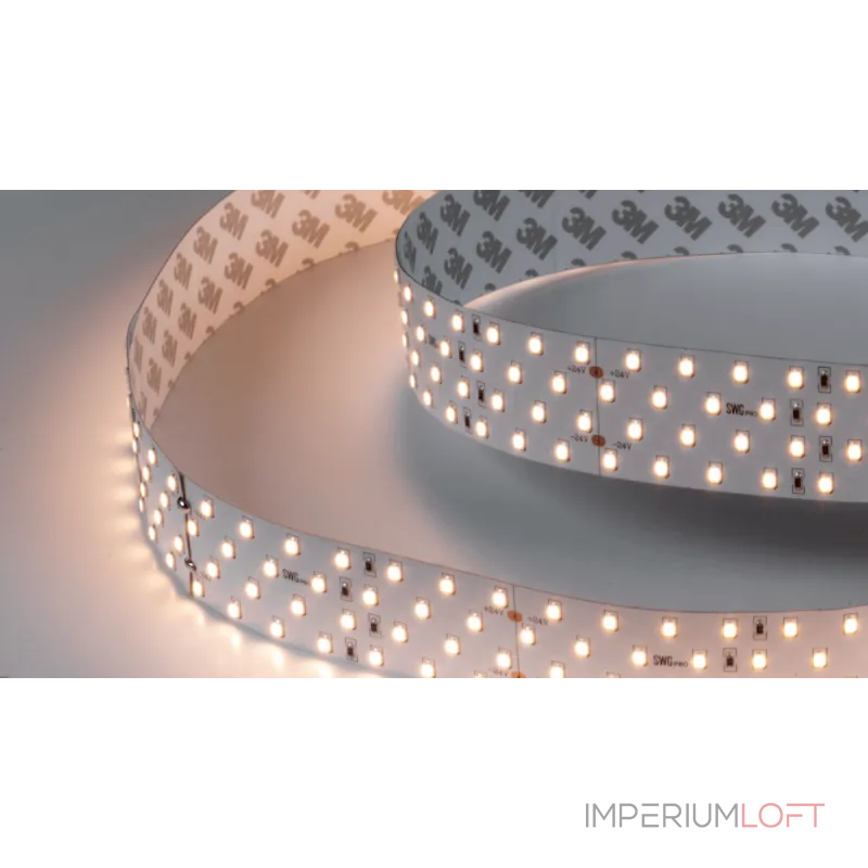 Светодиодная лента SWG PRO 2835, 280 LED/м, 26 Вт/м, 24В , IP20, Цвет: Тёплый белый, SWG2P280-24-26-WW-20 от ImperiumLoft Светодиодная лента SWG PRO 2835, 280 LED/м, 26 Вт/м, 24В , IP20, Цвет: Тёплый белый, SWG2P280-24-26-WW-20 от ImperiumLoft