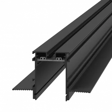 Трек SY 24В встраиваемый без проводов Чёрный 2м SY-601201-RC-2-BL Трек SY 24В встраиваемый без проводов Чёрный 2м SY-601201-RC-2-BL