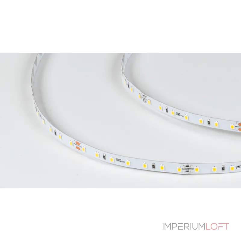 Светодиодная лента SWG PRO 2835, 84 LED/м, 8,6 Вт/м, 24В , IP20, Цвет: Нейтральный белый, SWG2P84-24-8.6-NW от ImperiumLoft Светодиодная лента SWG PRO 2835, 84 LED/м, 8,6 Вт/м, 24В , IP20, Цвет: Нейтральный белый, SWG2P84-24-8.6-NW от ImperiumLoft