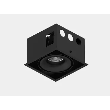 Корпус светильника потолочный встраиваемый поворотный Чёрный IP20 COMBO-CRD1-BL Корпус светильника потолочный встраиваемый поворотный Чёрный IP20 COMBO-CRD1-BL