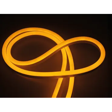 Неоновая Светодиодная лента SMD 220В 2835 120 LED/м 6 Вт/м 220В  IP65 Жёлтый NE-2180-220-6-Y-65