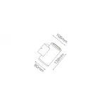 Светильник ландшафтный,серый, CAMD-8304512F-DN от ImperiumLoft