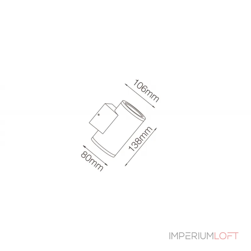Светильник ландшафтный,серый, CAMD-8304512F-DN от ImperiumLoft Светильник ландшафтный,серый, CAMD-8304512F-DN от ImperiumLoft