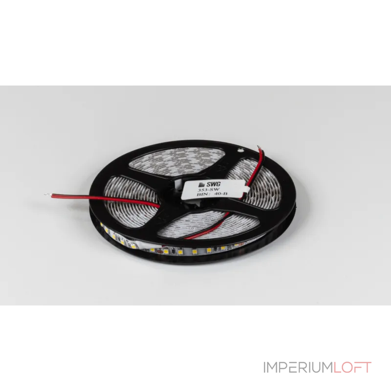 Светодиодная лента 3528, 120 LED/м, 9,6 Вт/м, 24В , IP20, Цвет: Нейтральный белый, SWG3120-24-9.6-NW-M от ImperiumLoft
