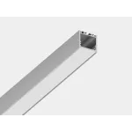 Подвесной/накладной алюминиевый профиль Design LED LS3535, 2500 мм, анодированный, LS.3535-R от NovaLamp