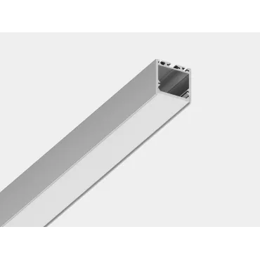 Накладной алюминиевый профиль Design LED LS3535 2500 мм анодированный LS.3535-R