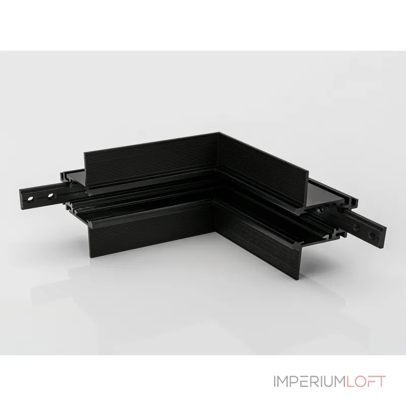 Коннектор угловой внутренний для встраиваемого низкопрофильного шинопровода SY-LINK SY-LINK-INT-T2S-BL от ImperiumLoft