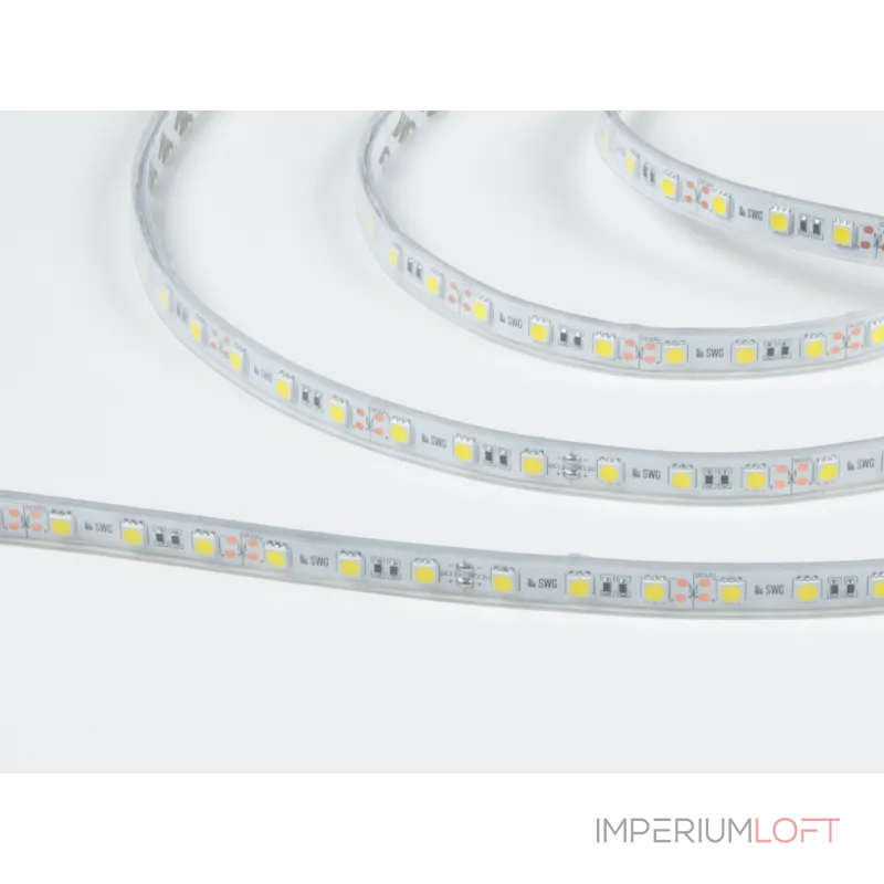 Светодиодная лента 5050, 60 LED/м, 14,4 Вт/м, 12В , IP66, Цвет: Холодный белый, SWG560-12-14.4-W-66-M от ImperiumLoft Светодиодная лента 5050, 60 LED/м, 14,4 Вт/м, 12В , IP66, Цвет: Холодный белый, SWG560-12-14.4-W-66-M от ImperiumLoft